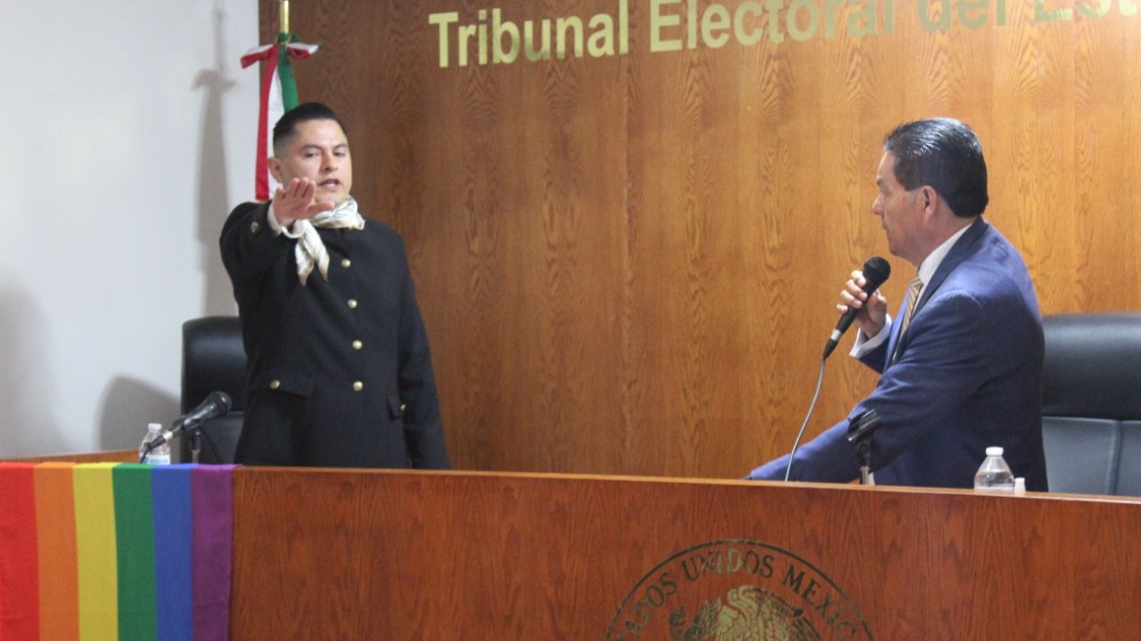 Primer magistrade electoral no binarie en AL asume en Aguascalientes