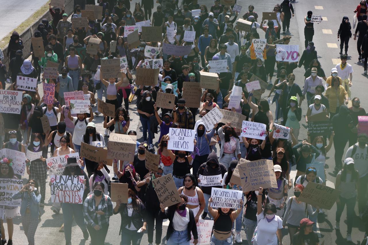 UNAM, IPN y UAM enfrentan exigencias de justicia por denuncias por violencia sexual
