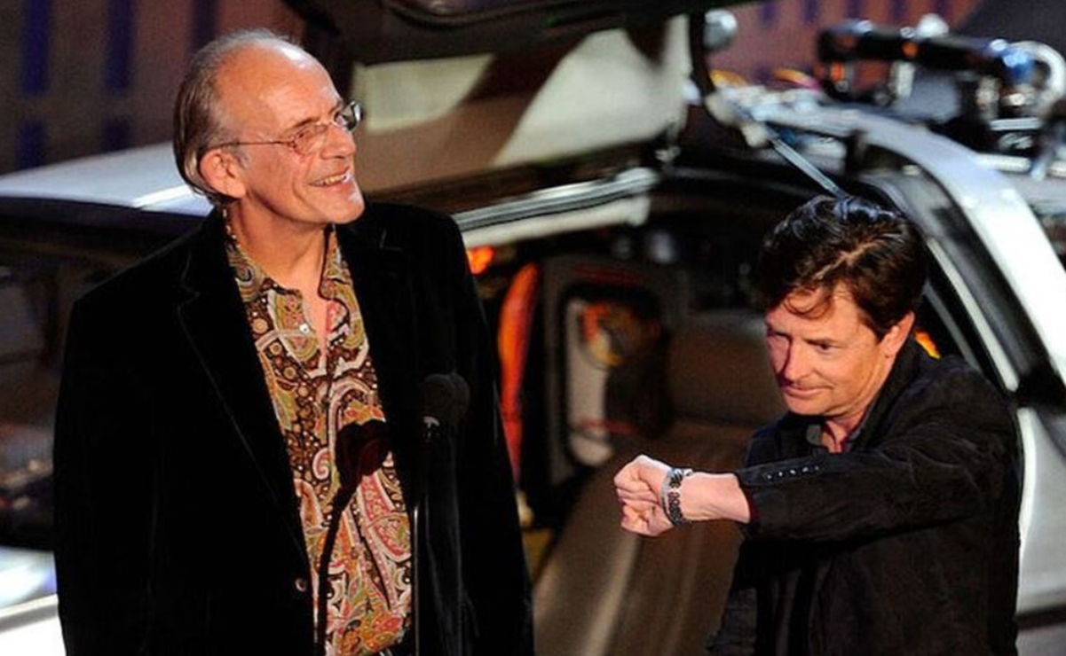 El emotivo encuentro entre Michael J. Fox y Christopher Lloyd, a 37 años de <i>Volver al futuro</i>