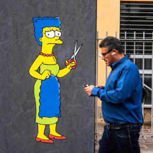 ¿Por qué Marge Simpson se cortó su icónico cabello azul?