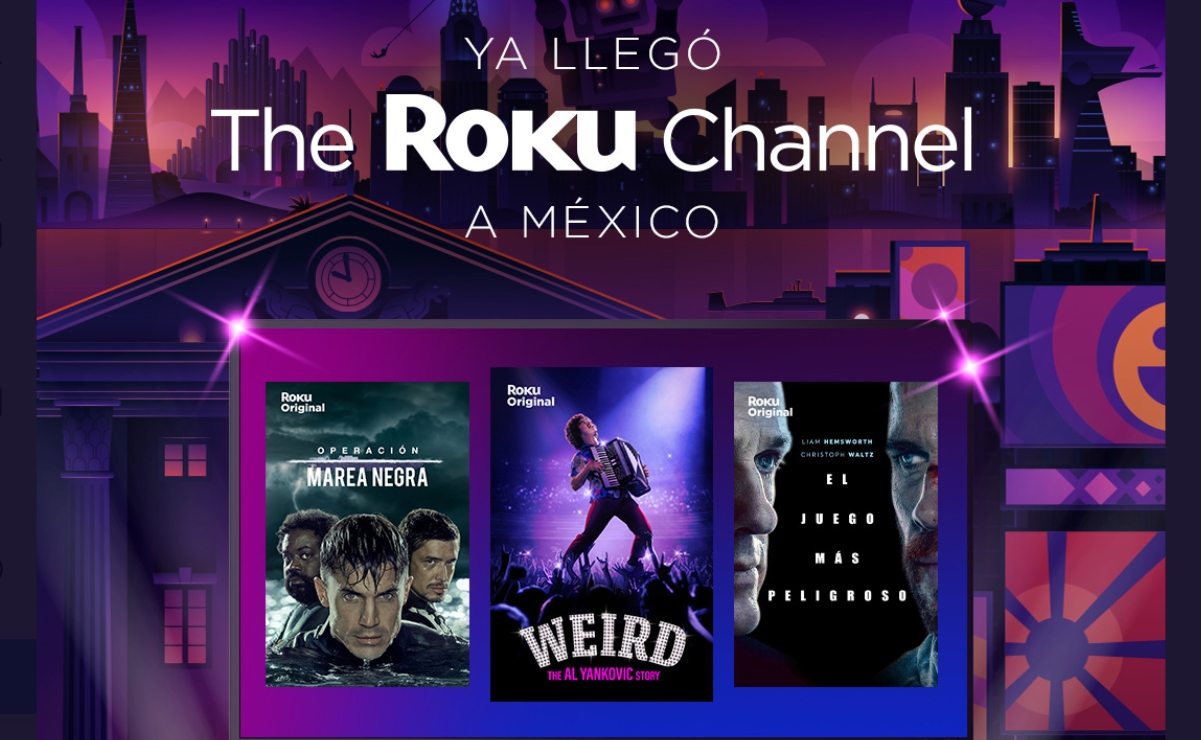 Roku Channel llega a México con servicio gratuito