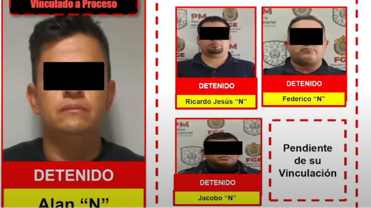 Veracruz: Detienen a mando y a 3 policías por desaparición de uno de sus compañeros