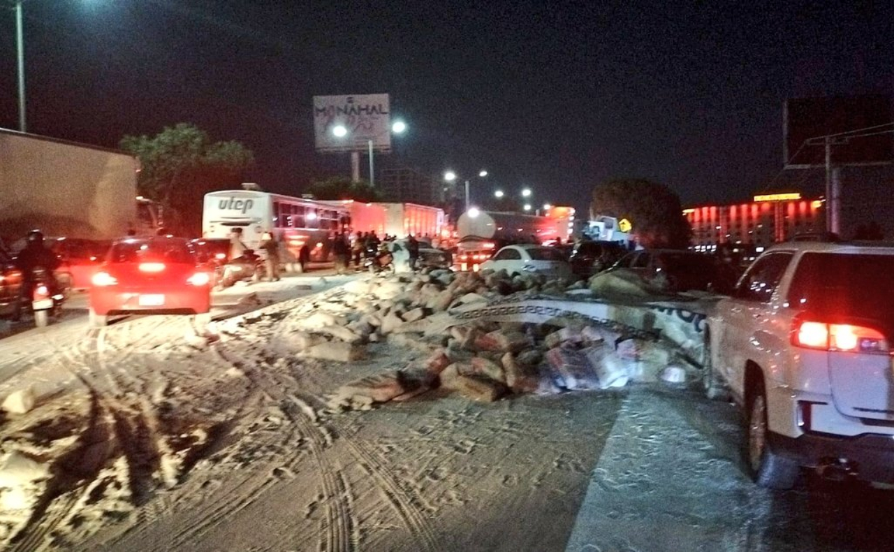 Accidente en la carretera 57: un tráiler provoca carambola en la México-Querétaro