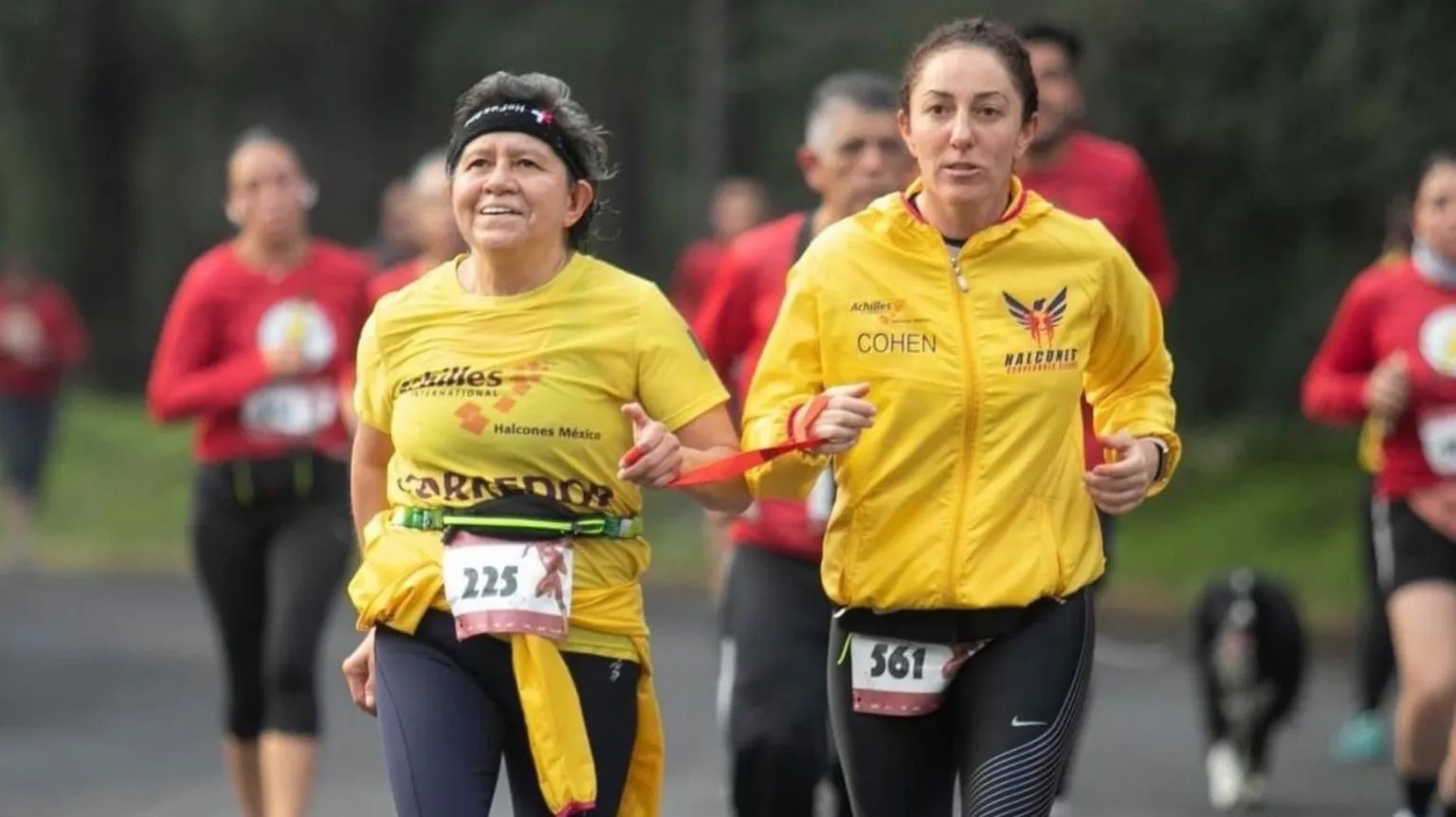 Martha López Vertiz, la primera corredora ciega que llega al Maratón de Nueva York desde México