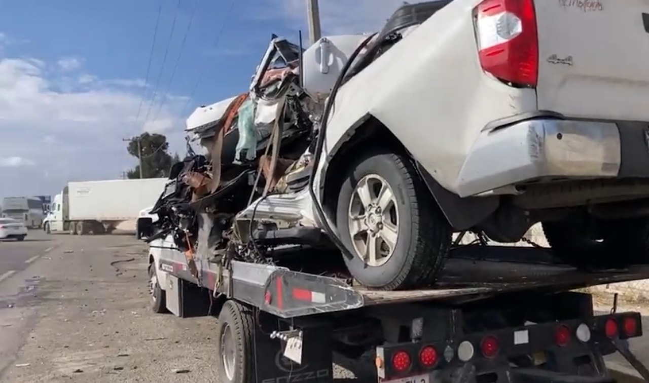 Accidente en la carretera Querétaro-San Luis Potosí deja tres muertos