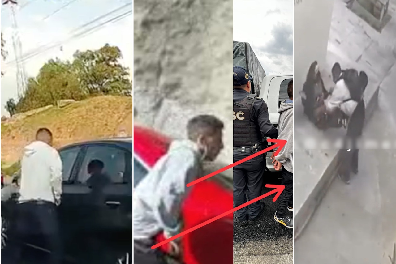 Los 5 videos de asaltos captados en calles y avenidas de la CDMX