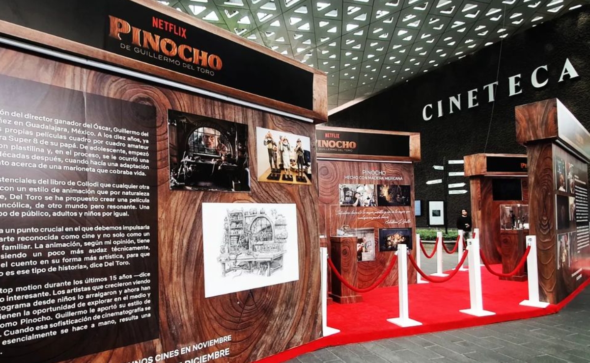 La Cineteca Nacional abre exposición sobre el <em>Pinocho</em> de Guillermo del Toro