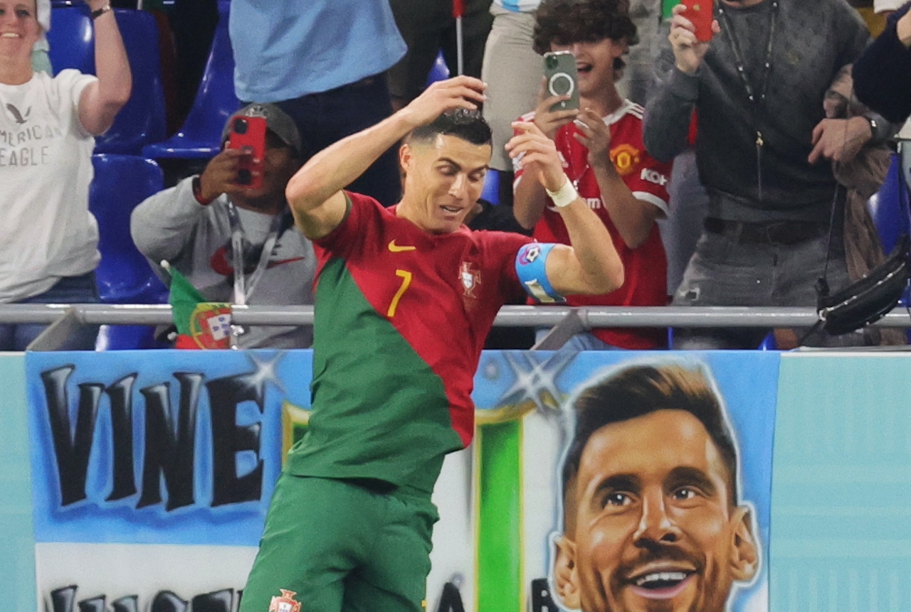 CR7 marca su quinto gol en mundiales y lidera el triunfo de Portugal ante Ghana