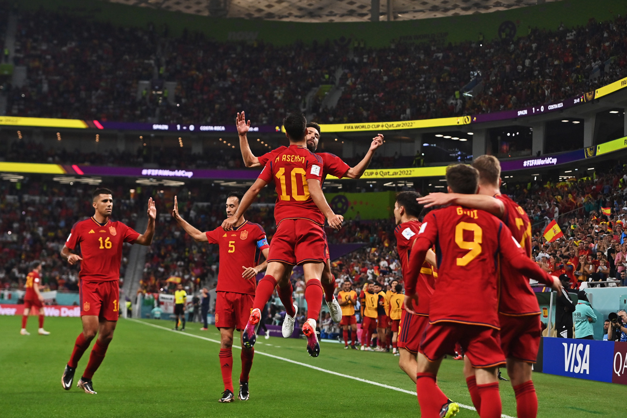 ‘La Roja’ arrasa: España propina goleada de 7-0a Costa Rica en el Mundial de Qatar 2022