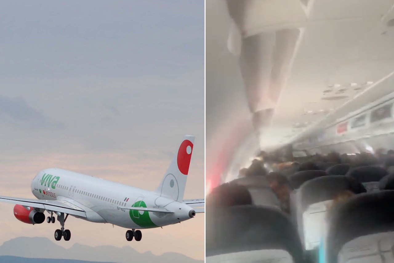 Falla eléctrica provoca falta de oxígeno en vuelo de Viva Aerobús