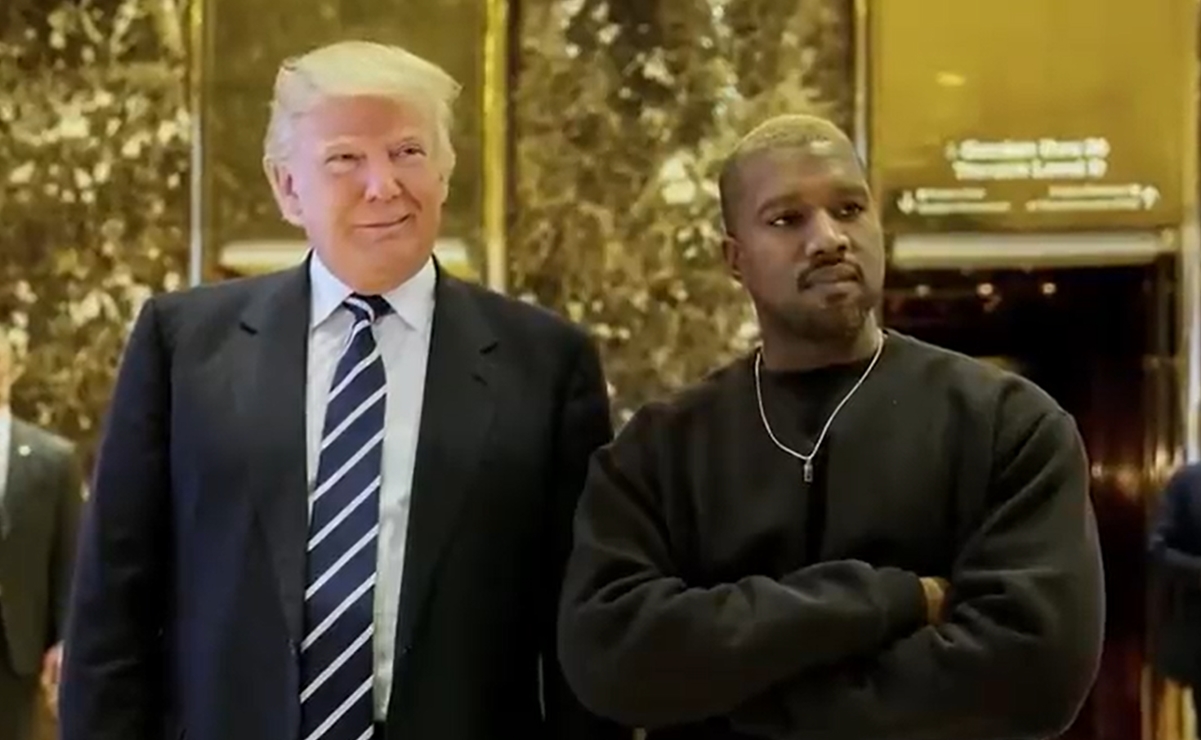 Kanye West le sugirió a Donald Trump que fuera su vicepresidente en 2024