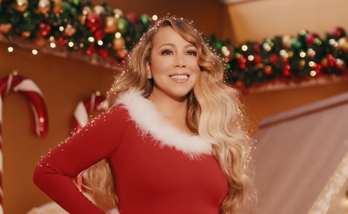 Mariah Carey regresa al top 100 de Spotify con su clásico navideño