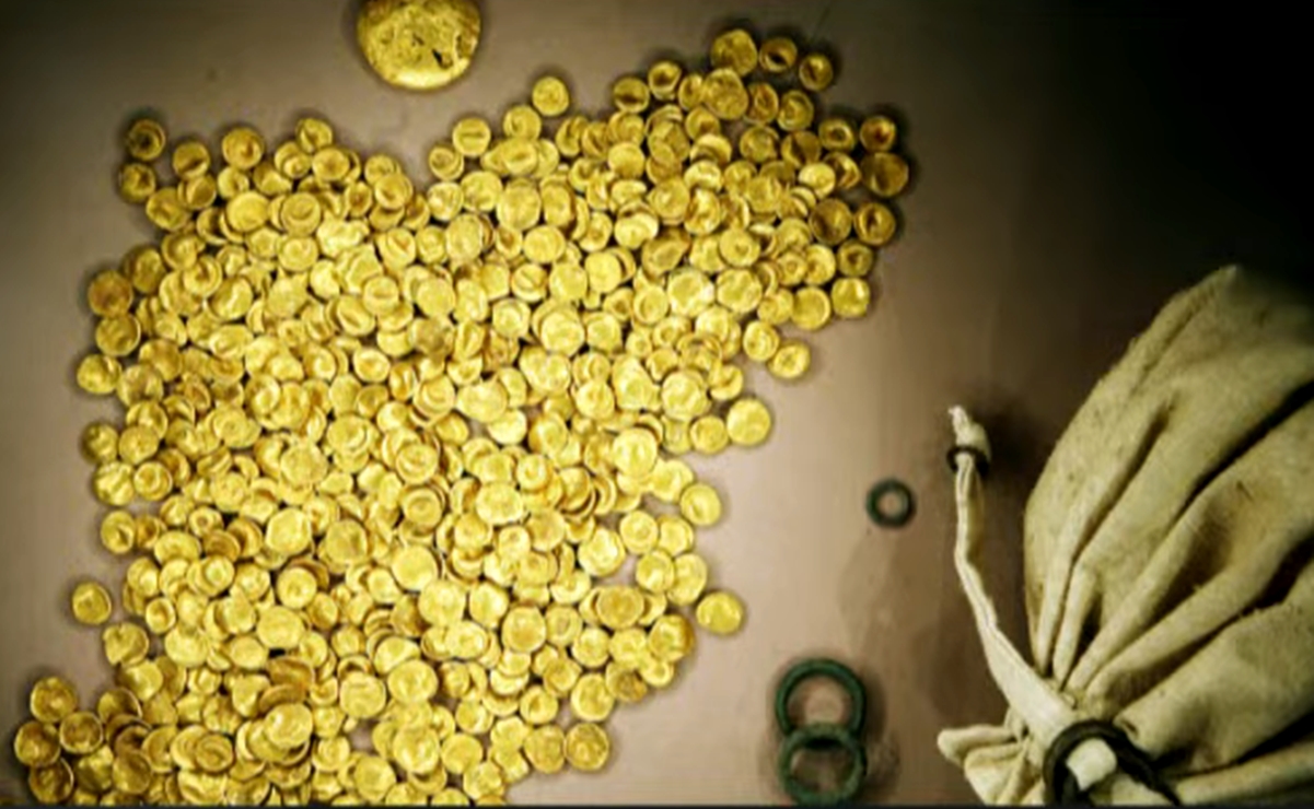 Roban tesoro celta con 450 monedas de oro a un museo alemán