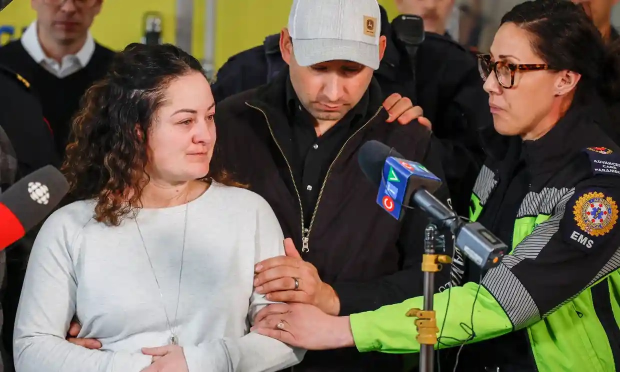 La paramédica canadiense que intentó salvar a la víctima de un accidente se entera de que era su hija