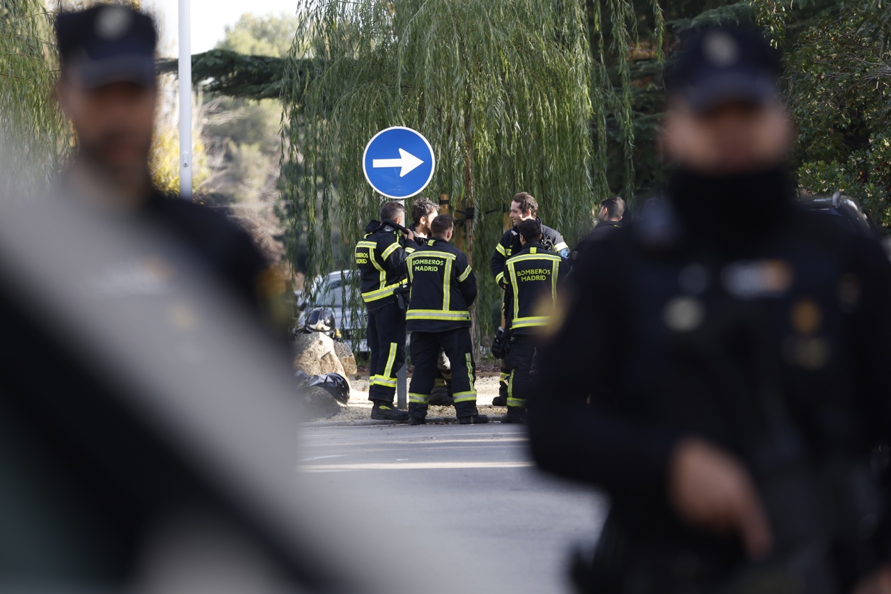 Una bomba casera explota en la embajada de Ucrania en España