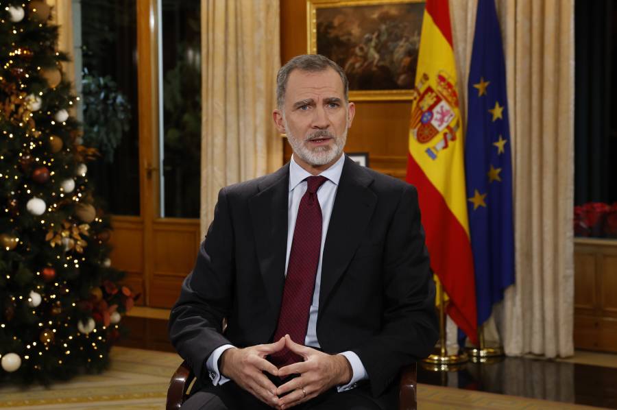 Rey de España llama a la “unión” y la “responsabilidad” ante crisis institucional<br>