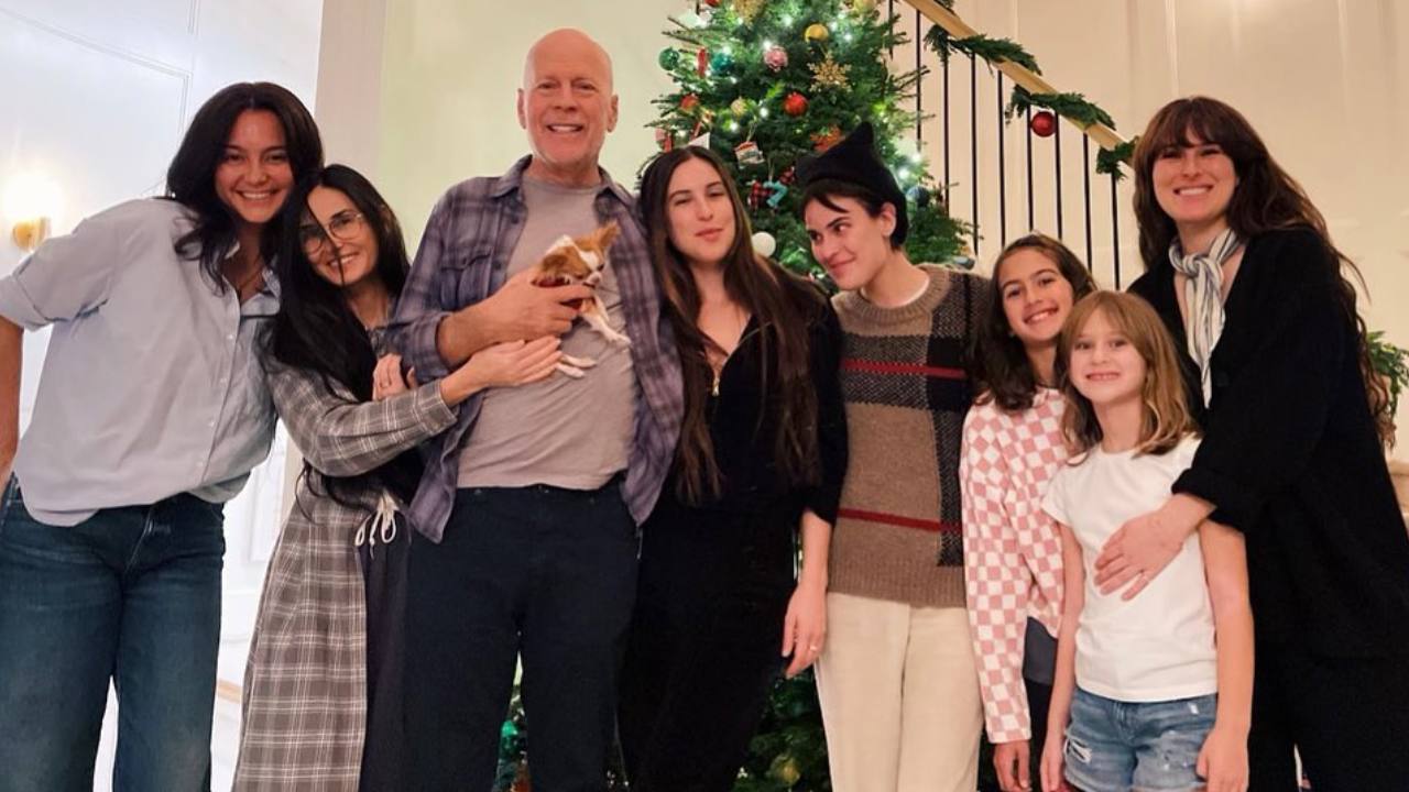Familia de Bruce Willis espera un milagro; adelantan la Navidad debido al estado de salud del actor
