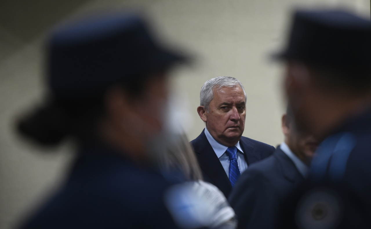 Pérez Molina, expresidente de Guatemala, es declarado culpable por corrupción