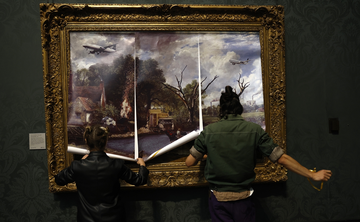 Corte declara culpables a ambientalistas que atacaron obra de arte de John Constable