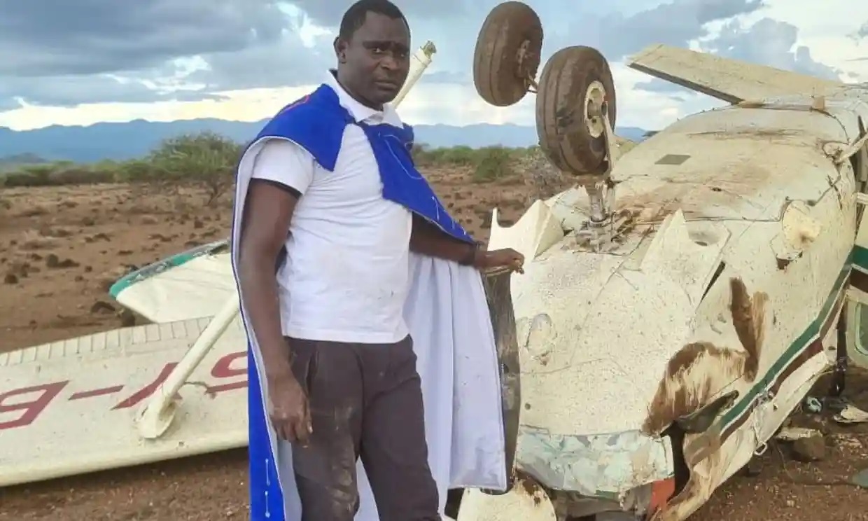 El excampeón olímpico David Rudisha sobrevive a un accidente aéreo en Kenia