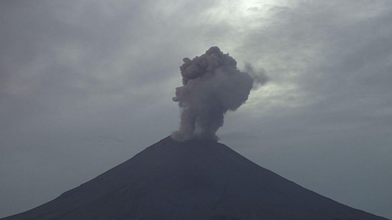 Explosión del Popocatépetl: alertan de posible caída de ceniza en Puebla