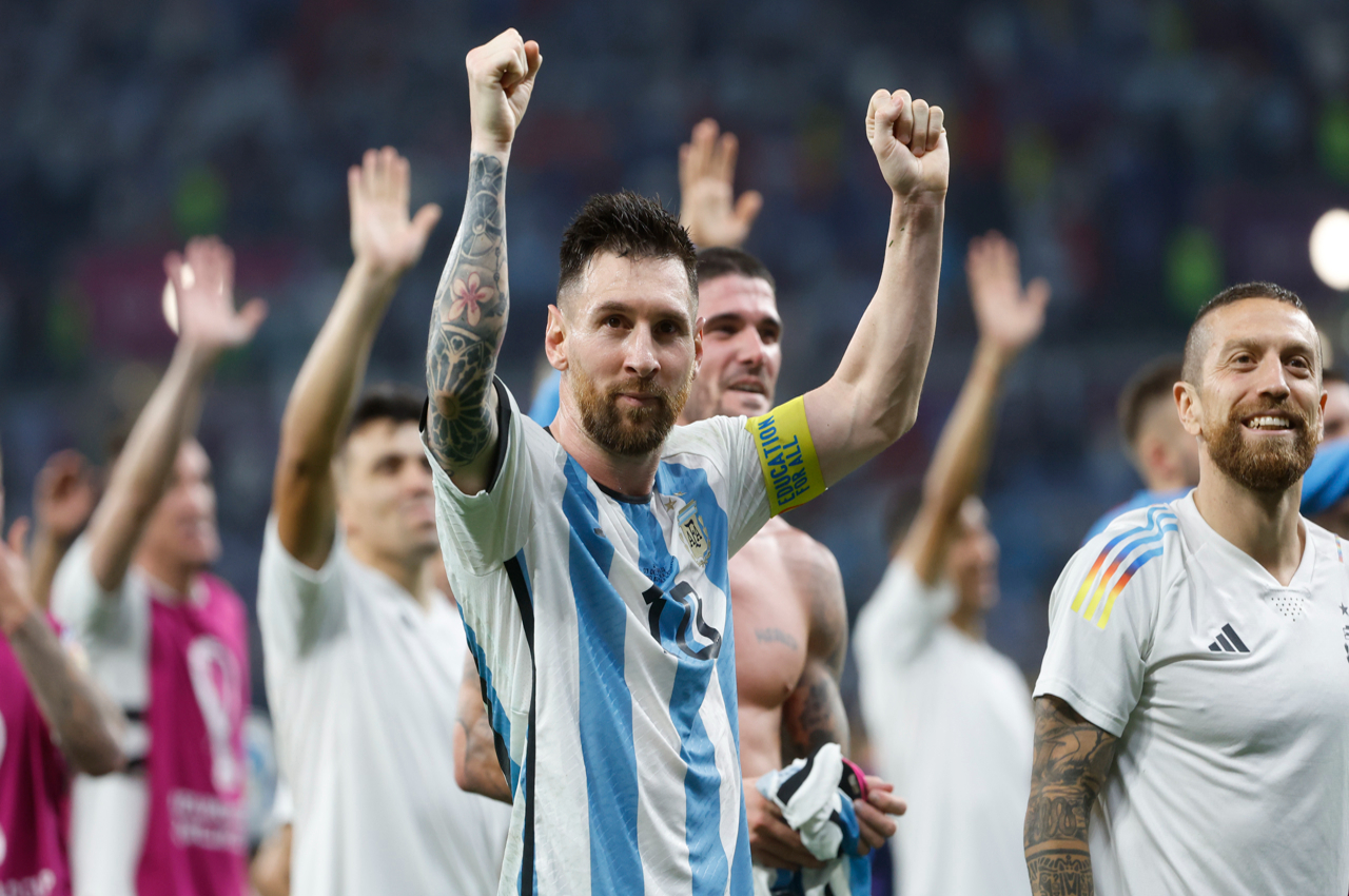 Los números de Messi en Copas del Mundo