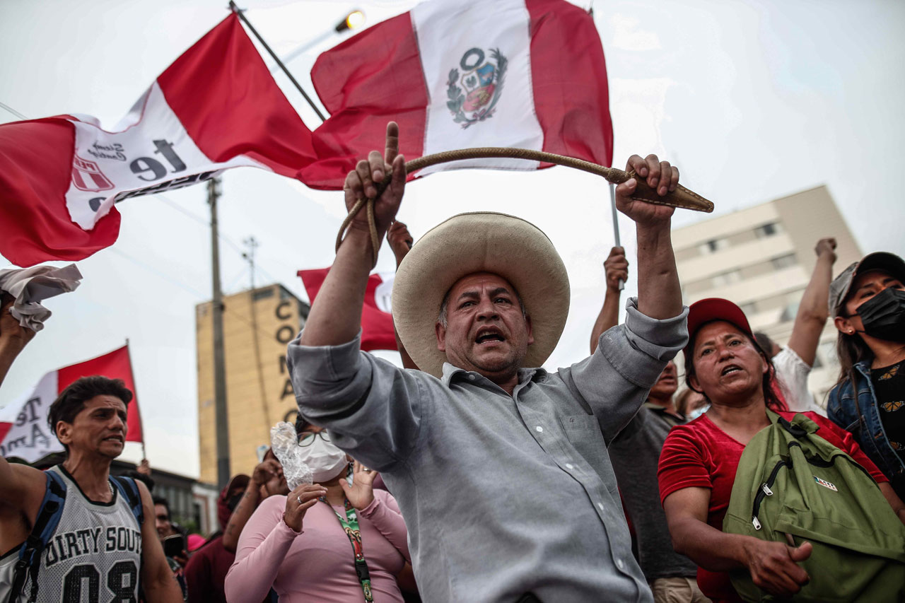 En imágenes: Las protestas en Perú se intensifican