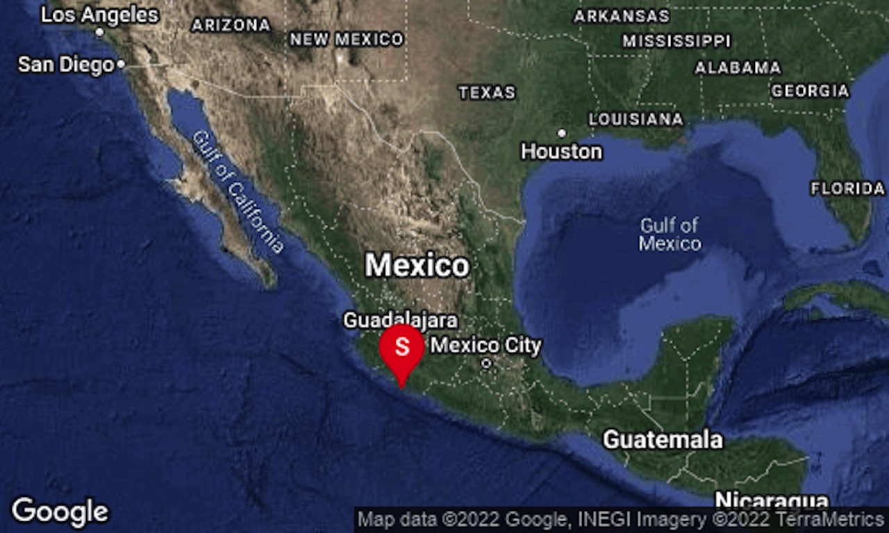 Sismológico reporta temblor de 5.0 en Coalcoman, Michoacán