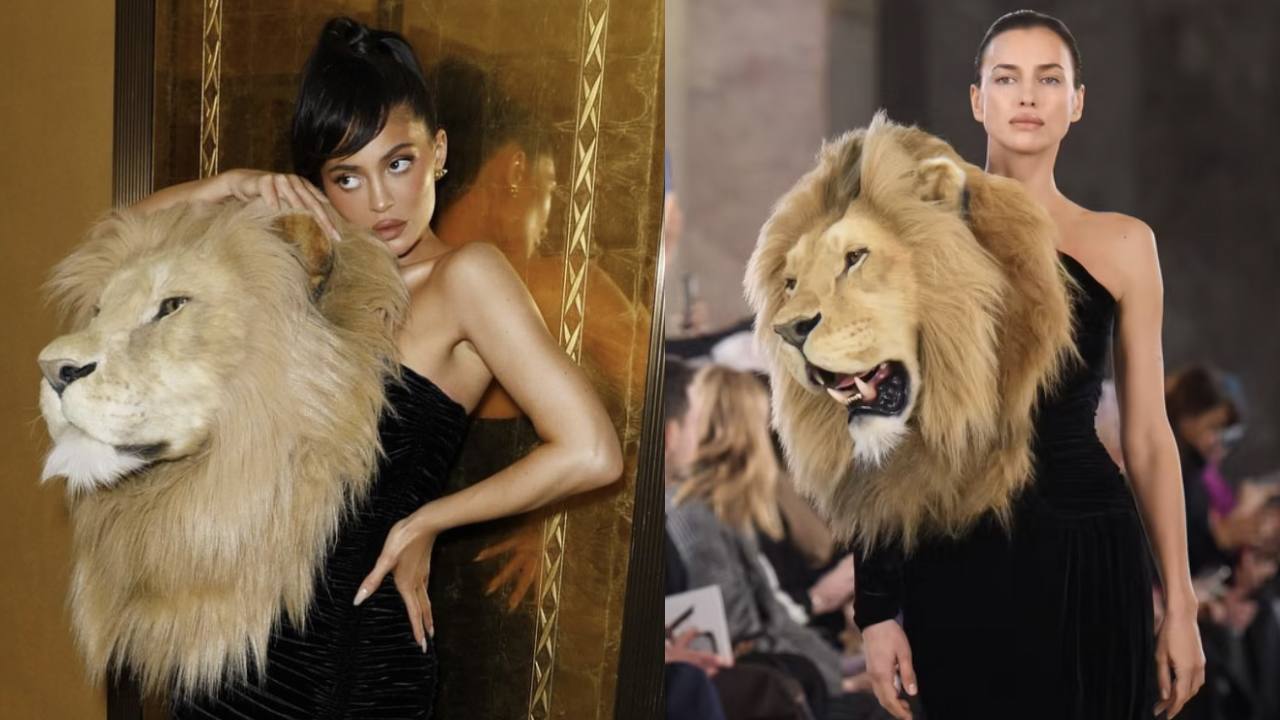 ¿Es realmente una cabeza de león? La polémica pasarela de Schiaparelli en París