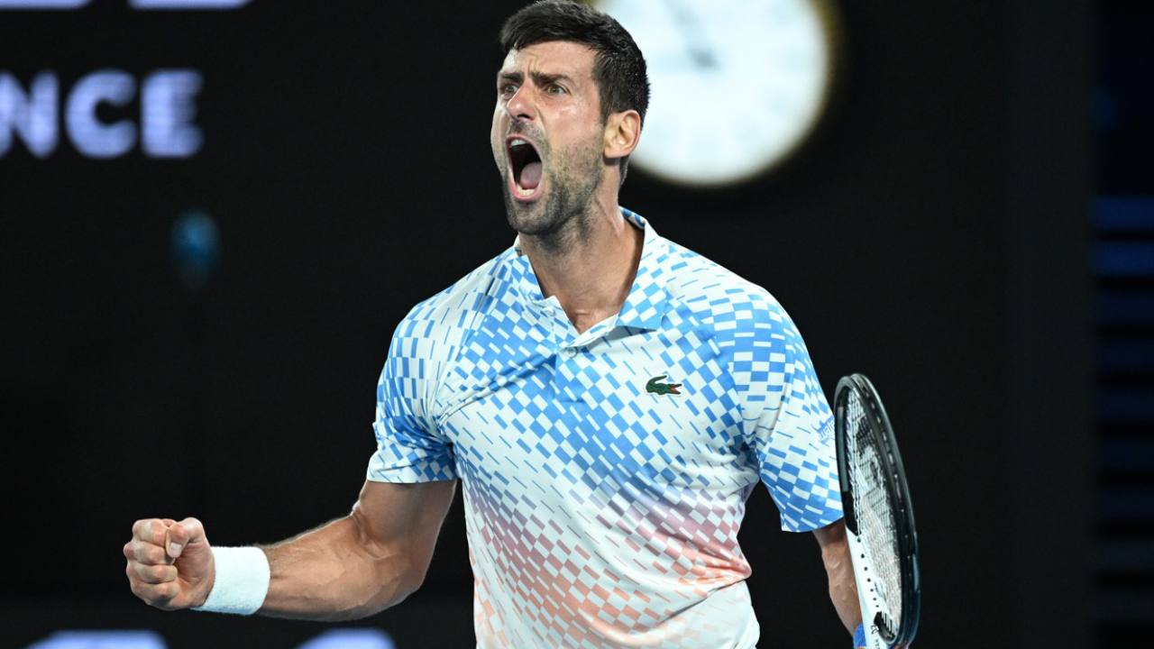 Djokovic supera a Rublev y avanza a las semifinales del Abierto de Australia