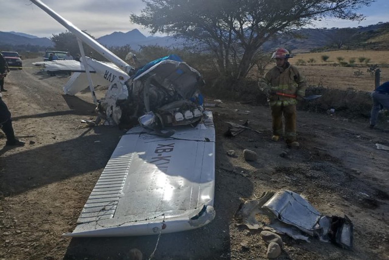 Desplome de una avioneta en Talpa, Jalisco, deja dos muertos