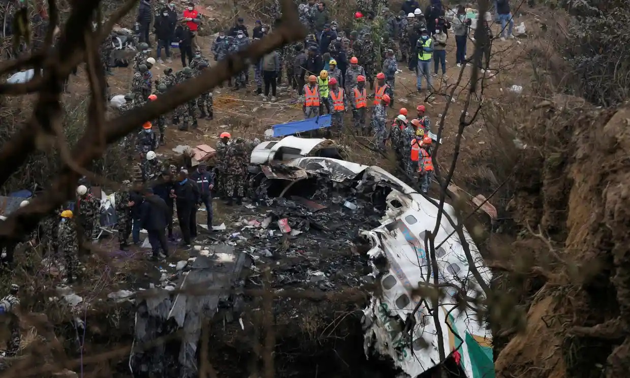 Accidente de avión en Nepal: los últimos momentos, grabados en un video por un pasajero
