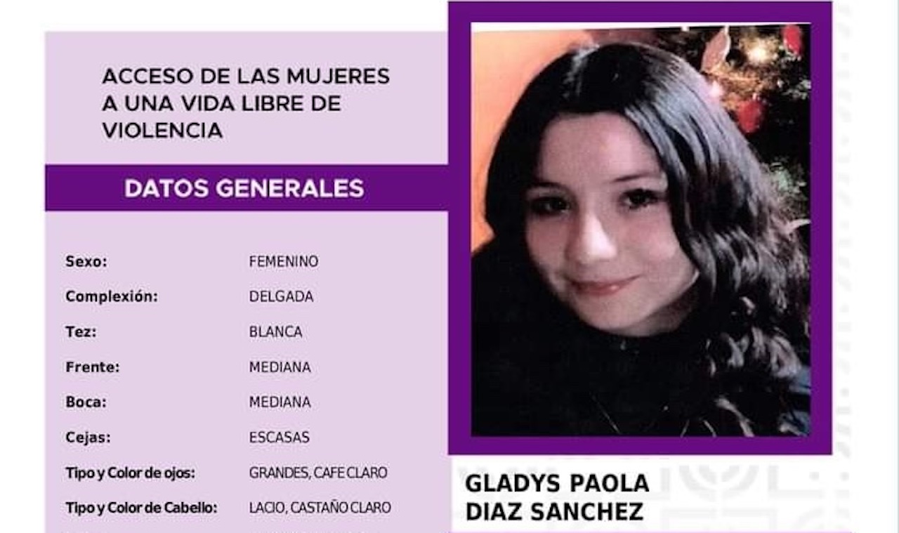 Familiares de Gladys Paola, adolescente desaparecida, bloquean en Azcapotzalco