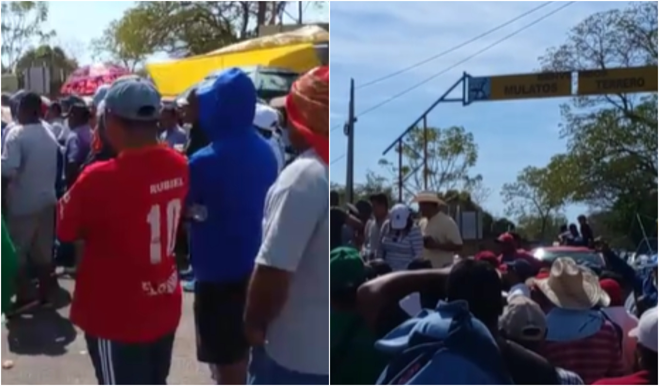 Pescadores de Tonalá exigen detener contaminación de bahía con bloqueo en la Arriaga-Tapachula