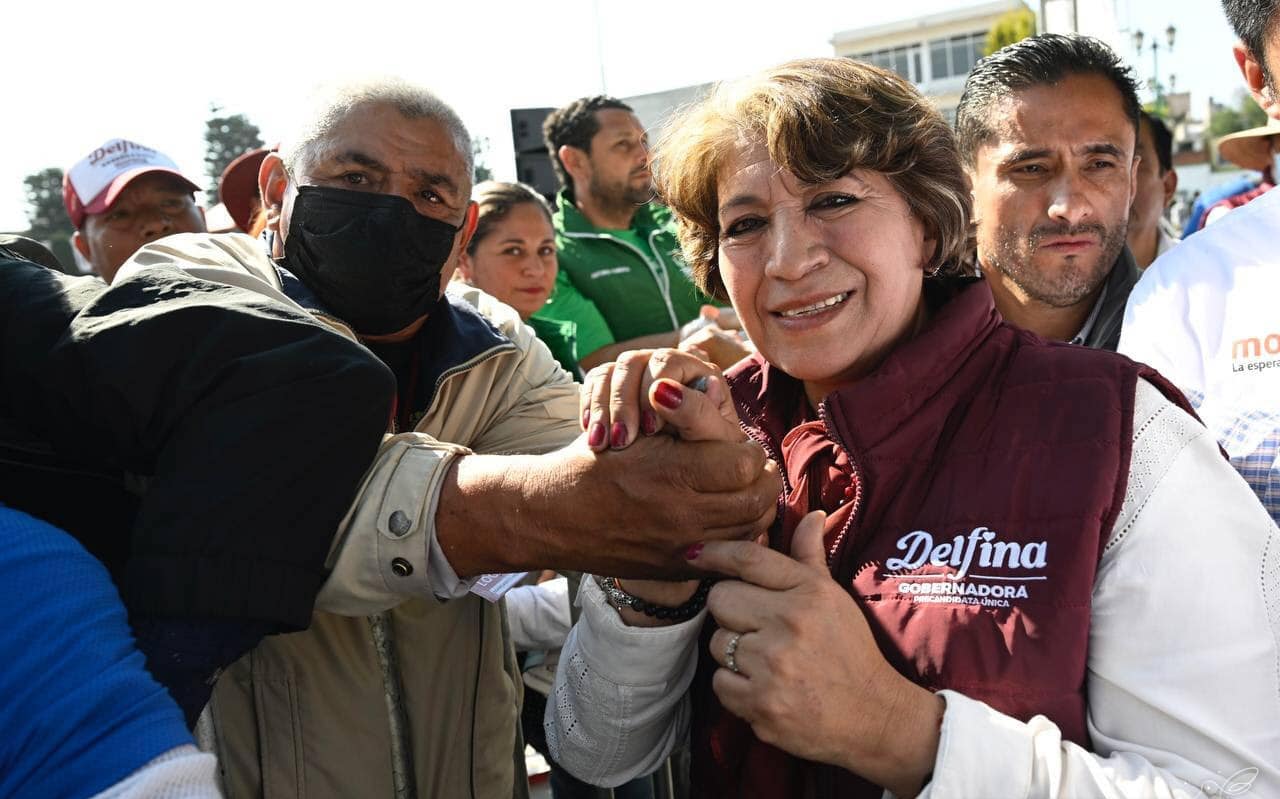Delfina Gómez: Van a querer vender comprar nuestra dignidad, no la vendamos