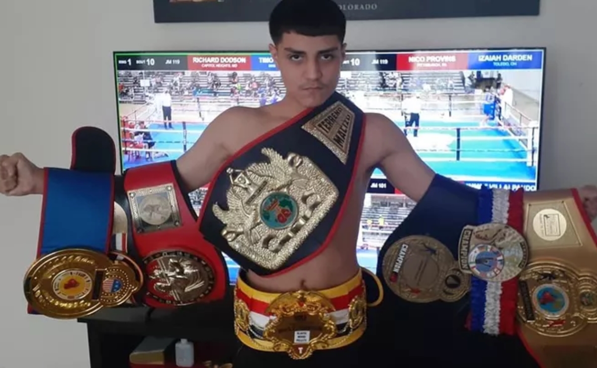 El boxeador Donovan García murió a los 15 años