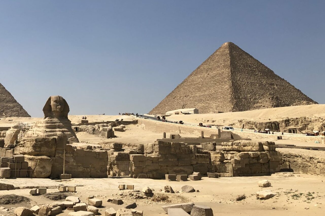La esfinge y las pirámides de Egipto, en riesgo por el cambio climático
