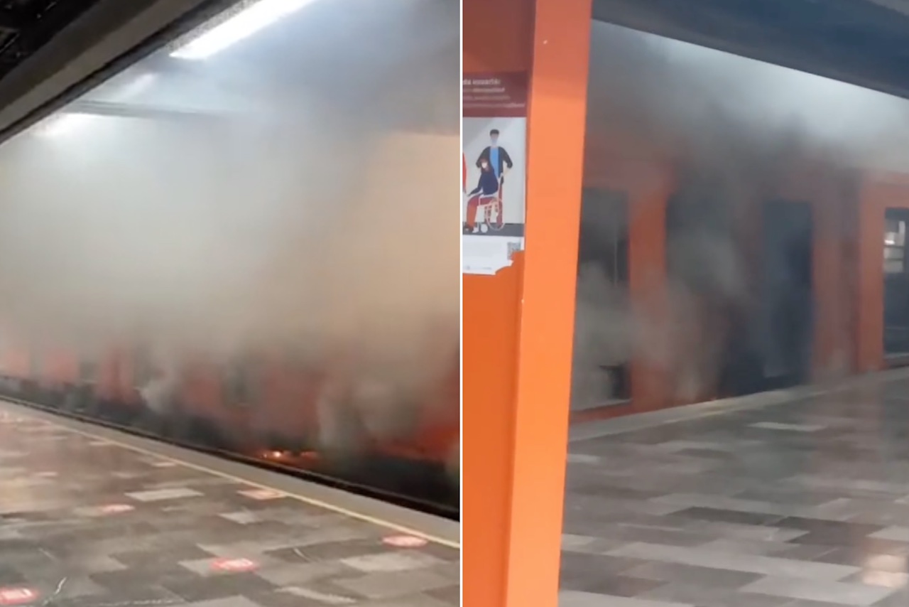 Línea 5 del Metro: Reportan fuego en un tren de la estación Politécnico
