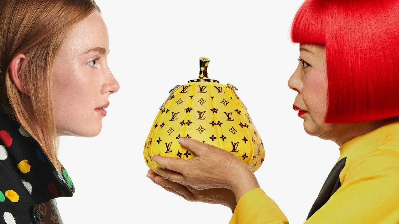 El arte y la moda se unen en la nueva colaboración de Yayoi Kusama y Louis Vuitton