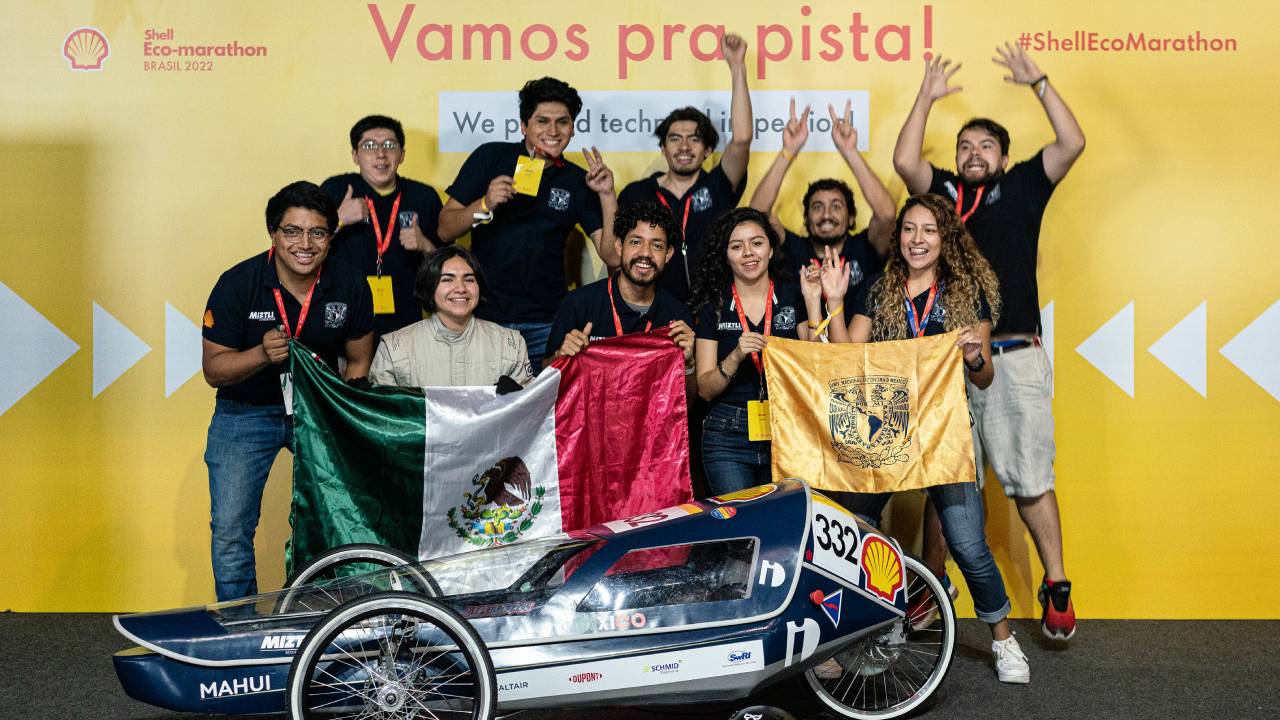 Mahui, monoplaza de estudiantes de la UNAM, triunfa en concurso internacional