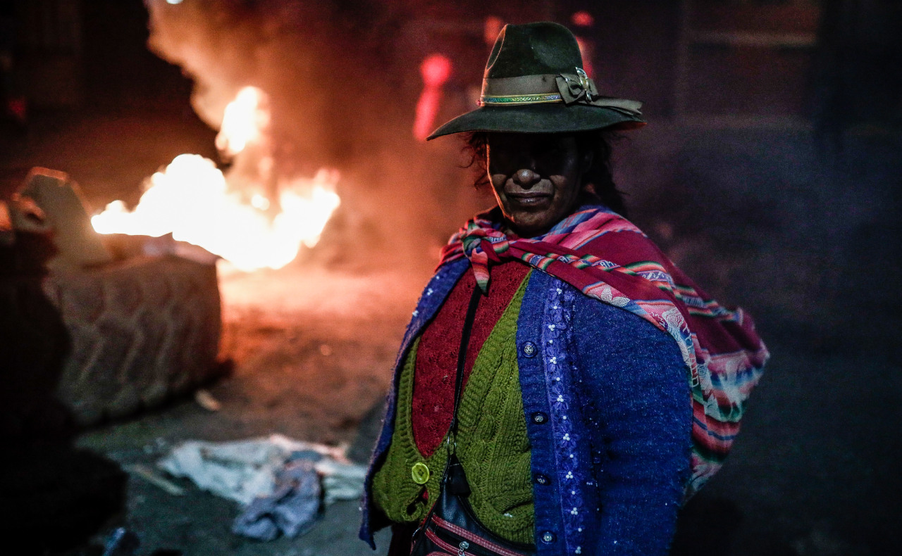 Al menos 14 heridos dejan enfrentamientos en protestas cerca de aeropuerto de Perú