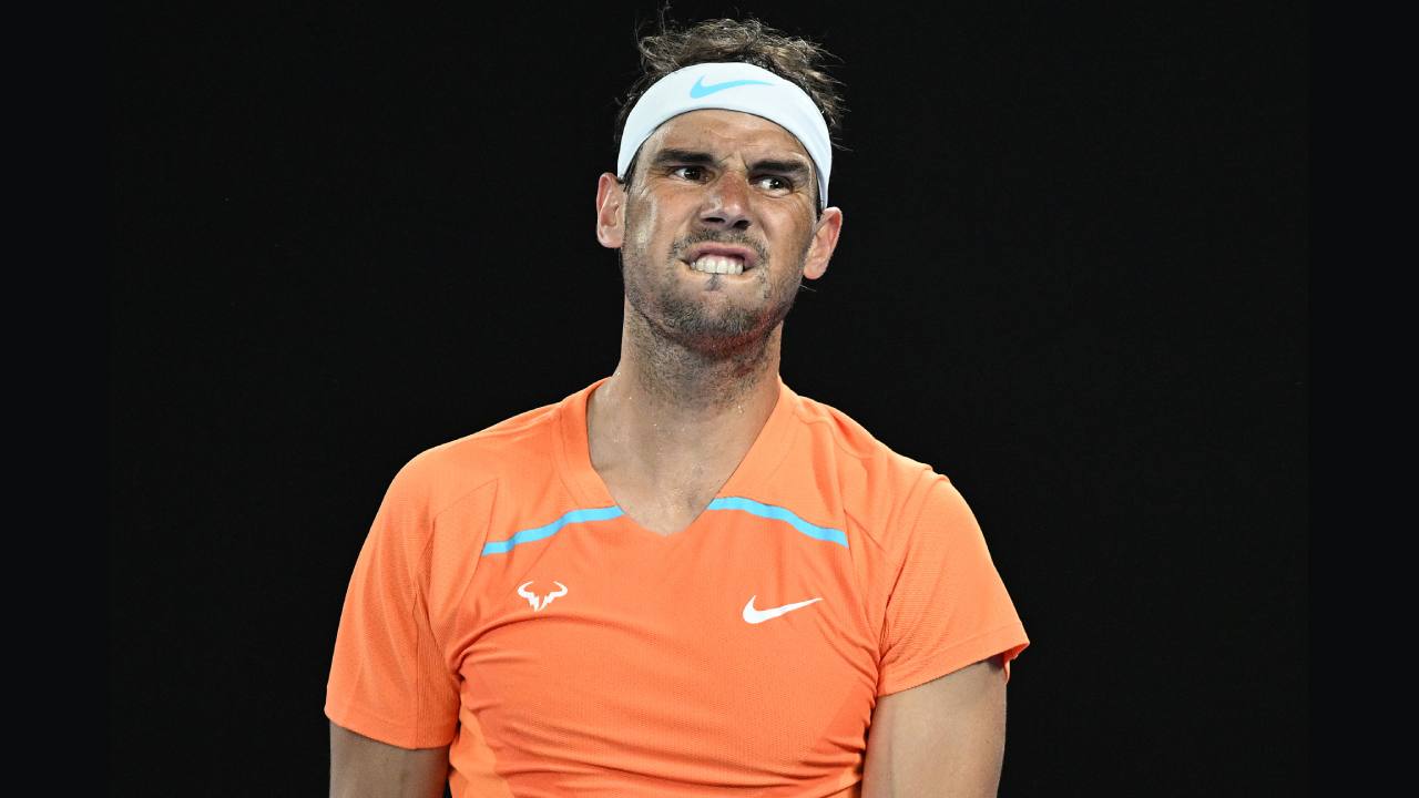 Rafael Nadal fue eliminado en la segunda ronda del Abierto de Australia