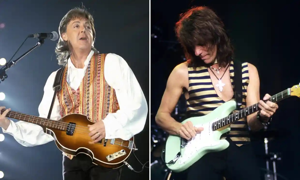 Revelan una colaboración de hace 30 años entre Paul McCartney y Jeff Beck