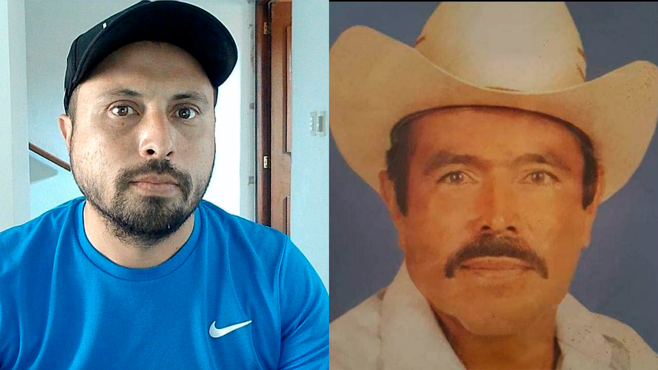 Familiares de Ricardo Lagunes y Antonio Díaz exigen en Palacio Nacional que los encuentren con vida