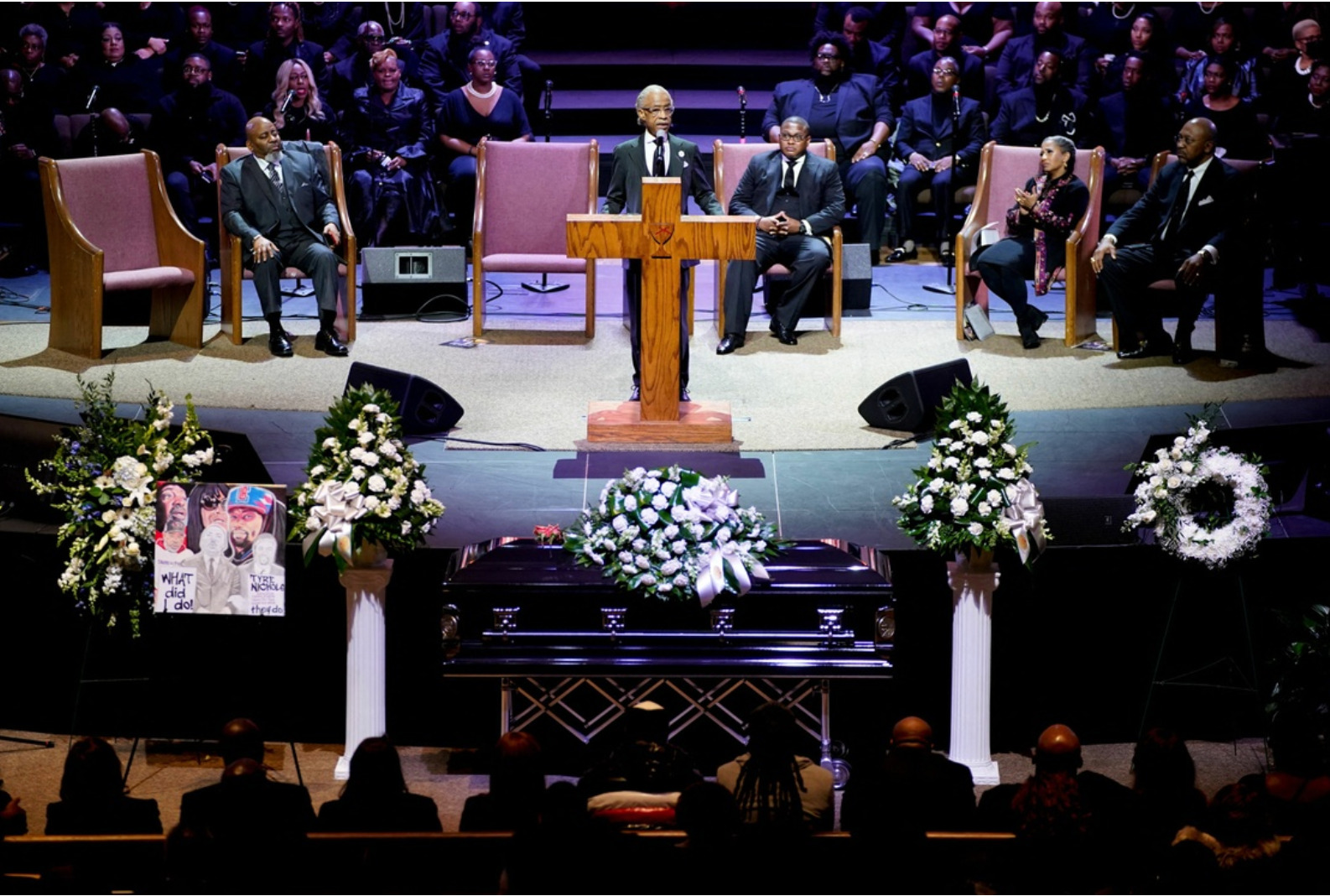 Funeral por Tyre Nichols clama por reforma policial en Estados Unidos