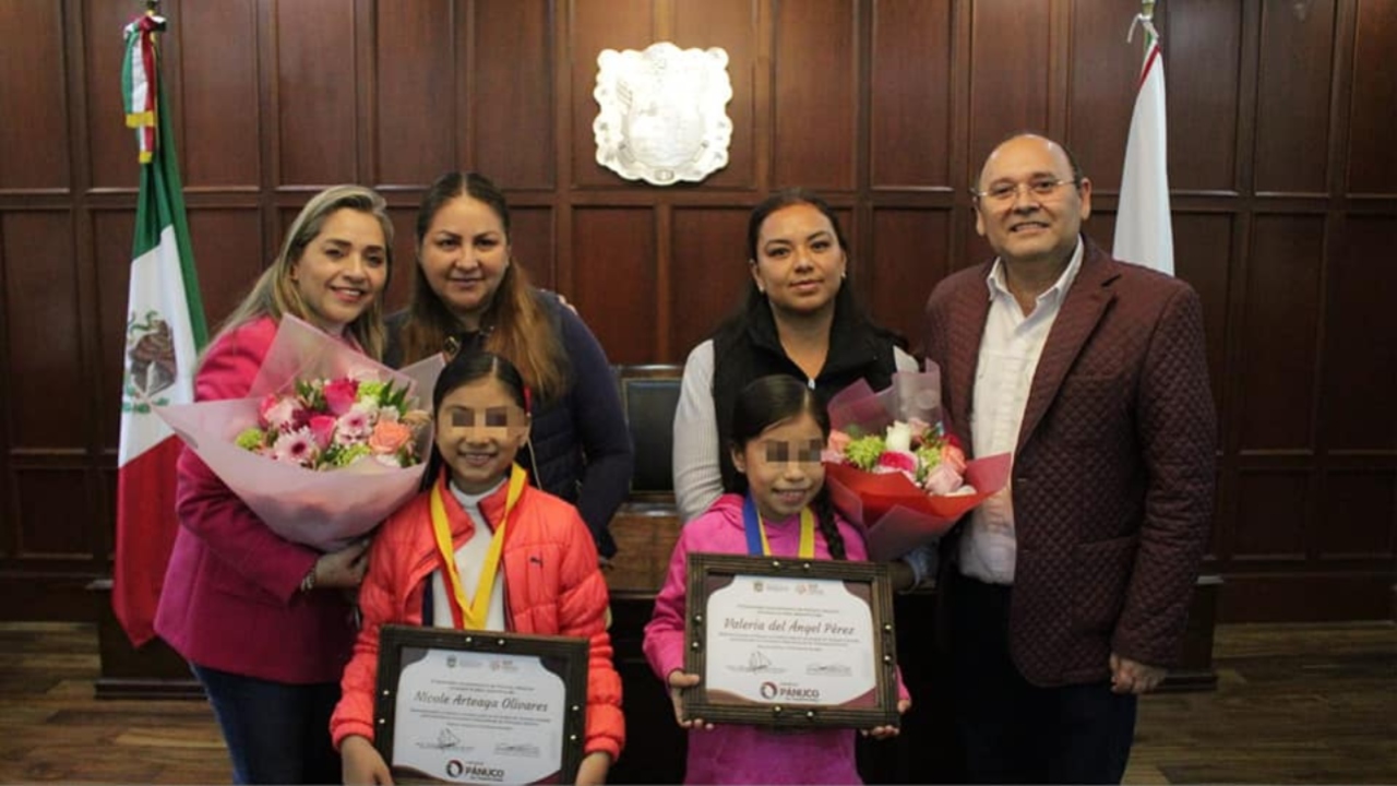 Orgullo veracruzano: dos niñas ganan medallas en torneo de gimnasia en Canadá