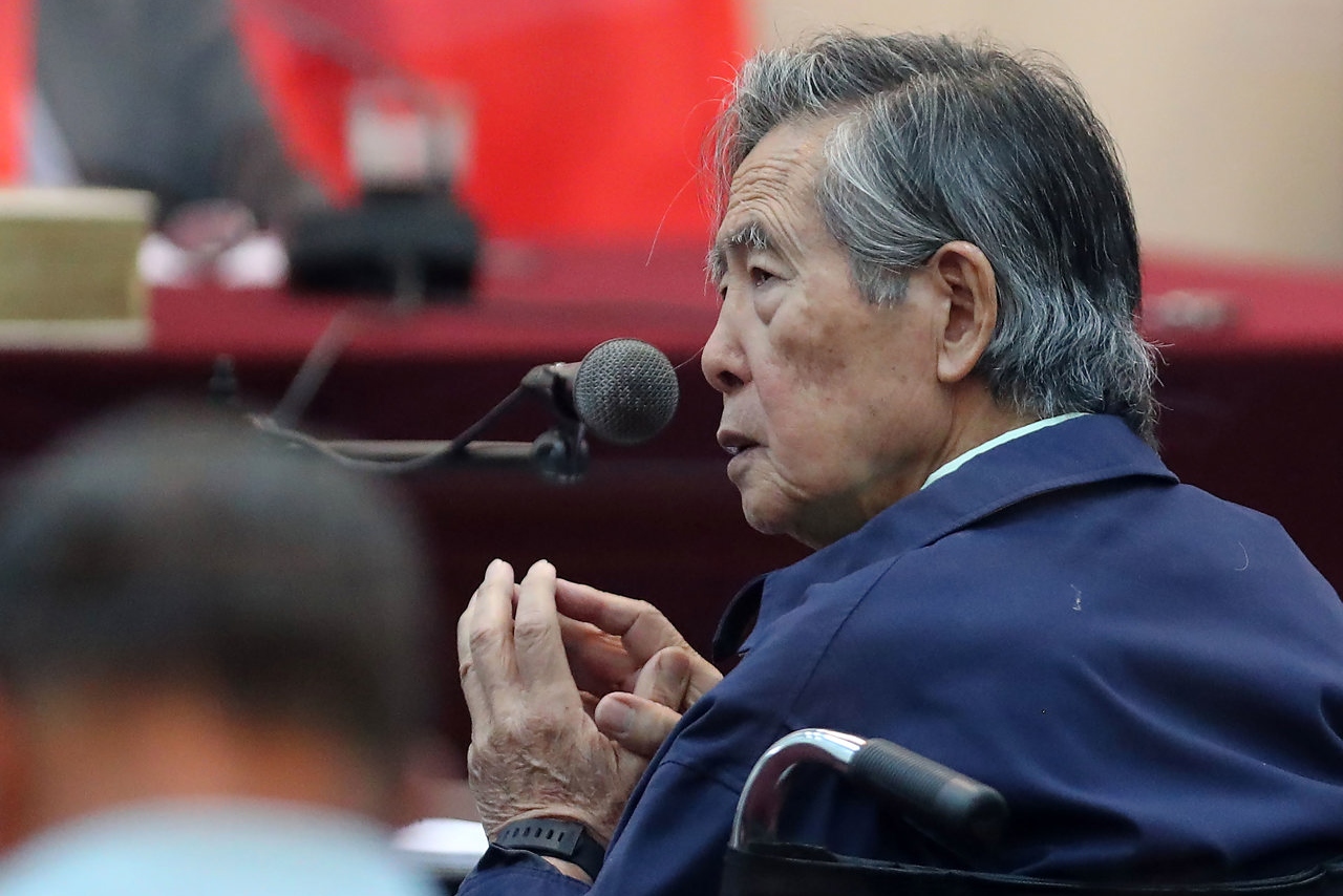 Alberto Fujimori es hospitalizado por problemas cardiacos