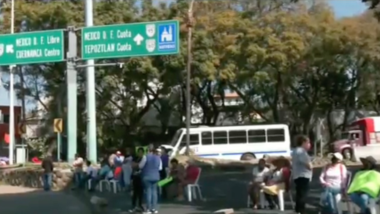Bloqueo en Cuernavaca: Protesta cierra la Paloma de la Paz