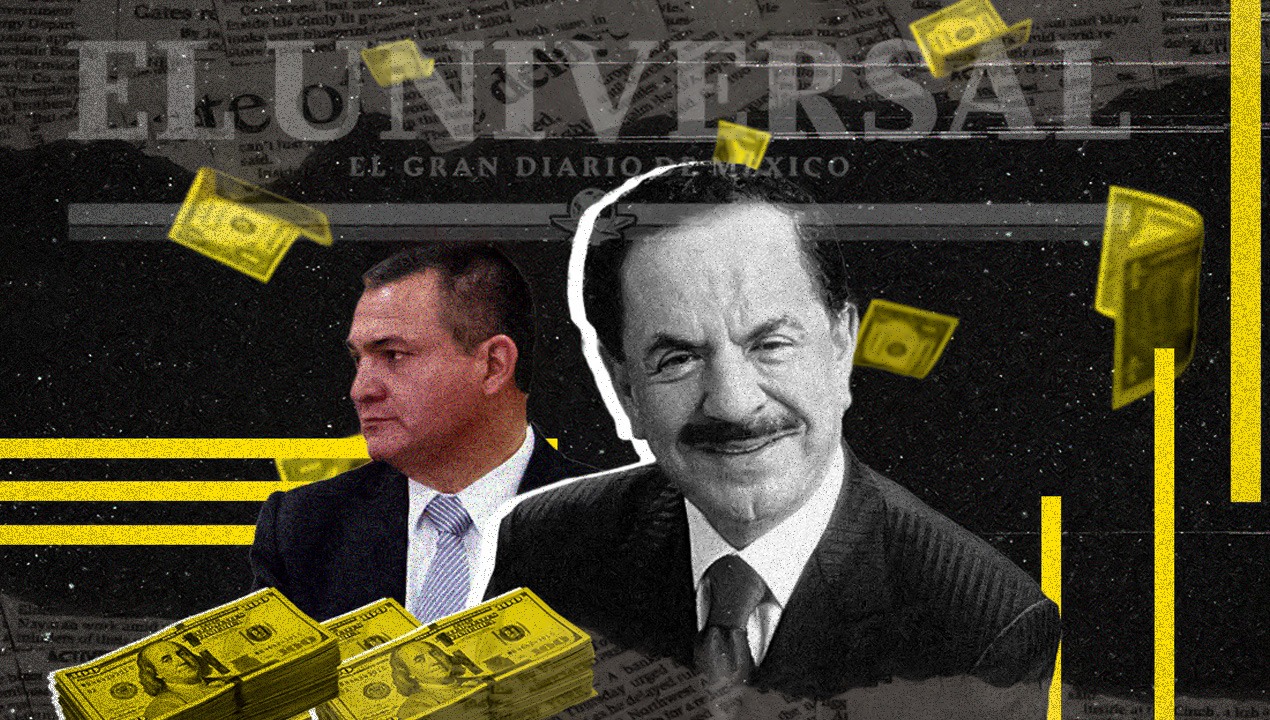 García Luna pidió ayuda a Moreira para arreglo con <em>El Universal</em> por 25 mdp mensuales: testigo