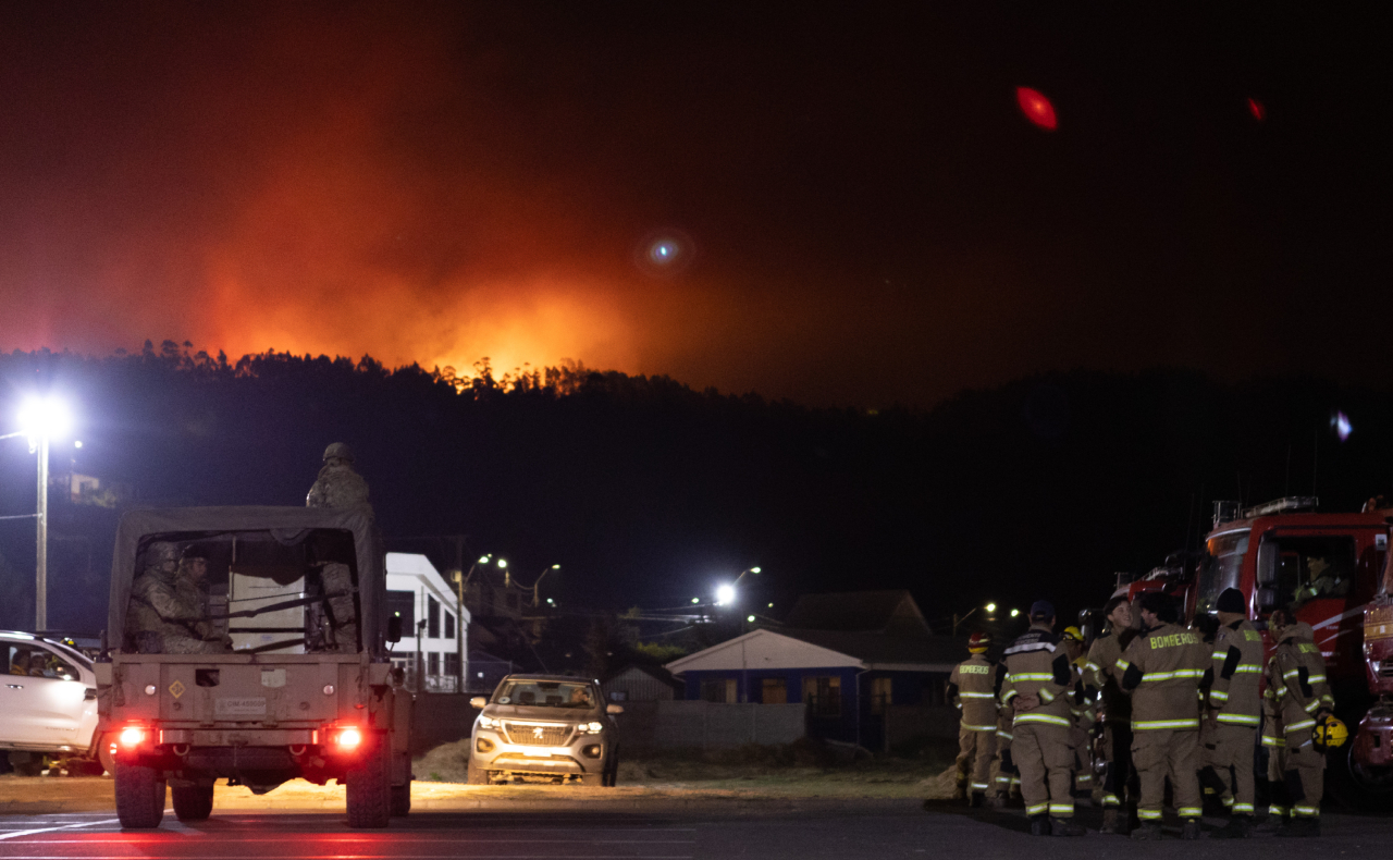 ‘Se perdió todo, fue un infierno’: damnificados por los incendios en Chile